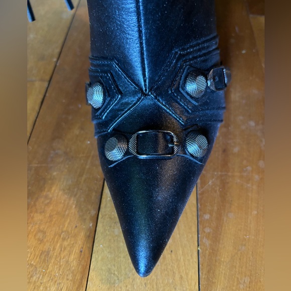 NIB Pointed Toe Stiletto Booties High Heels 7.5 NEW - Picture 4 of 8